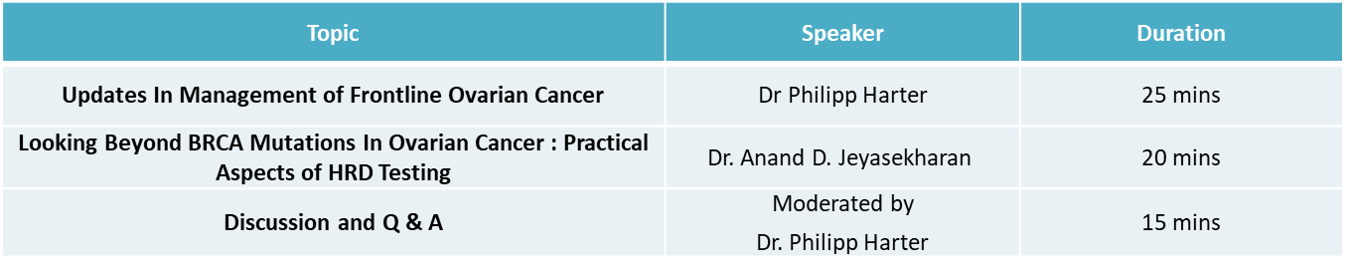 Recent Advances In The Management Of Frontline Ovarian Cancer